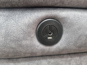 Burton Power Reclining Corner Sofa with USB & LED Lights