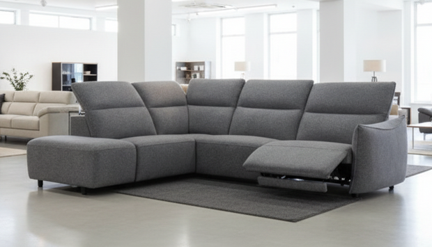 Libby Power Reclining Corner Sofa with Drop Down Backs