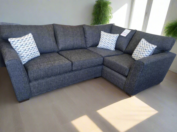 Barley Graphite Corner Sofa
