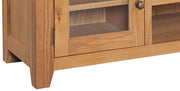 Somerset Oak Widescreen TV Unit