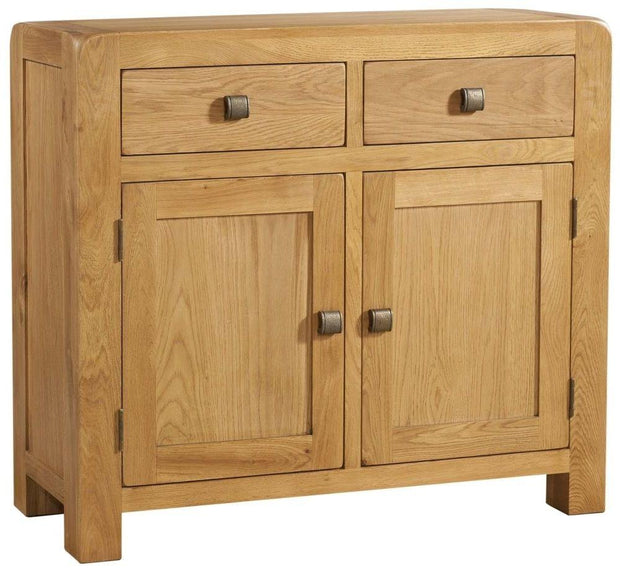 Avon Oak Sideboard 2 Drawer 2 Door