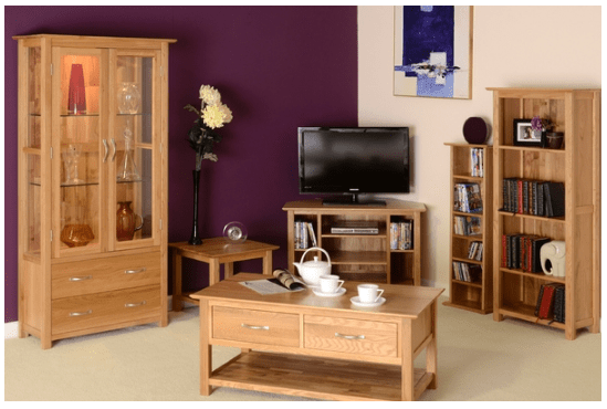 New Oak Standard TV Cabinet