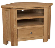 Dorset Oak Corner TV Unit