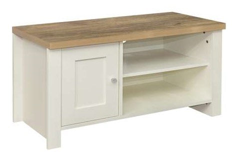 Highgate Small TV Unit Cream Oak