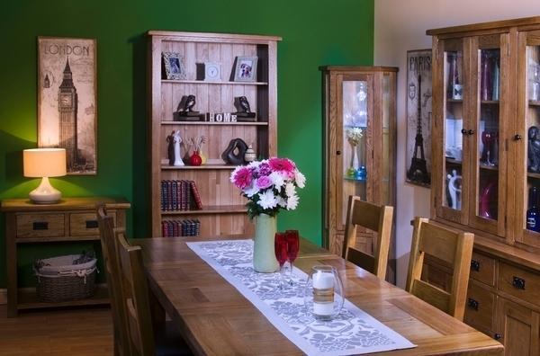 Rustic Oak Large Sideboard