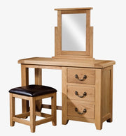 Somerset Oak Dressing Table Mirror