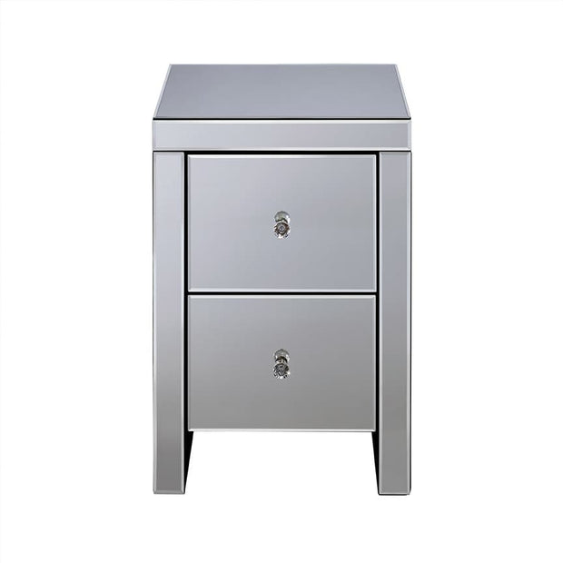 Seville 2 Drawer Bedside Table