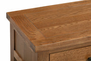 Dorset Rustic Oak 3 Door Sideboard