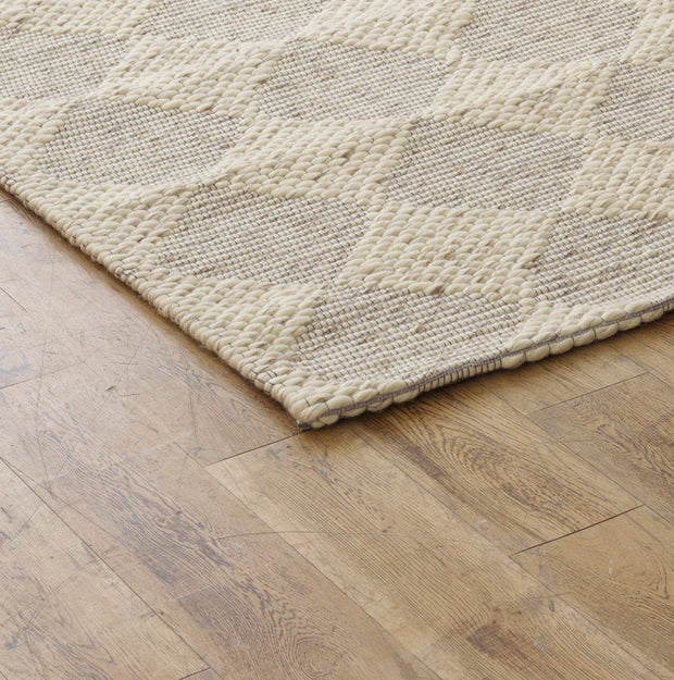 Range 10 - Chunky, 100% Wool Rug - Cottage Diamond