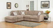 Fantasia Corner Sofa with Chaise Stool