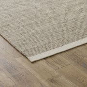 Range 2 - Brown Flat Weave Rug 100% Wool